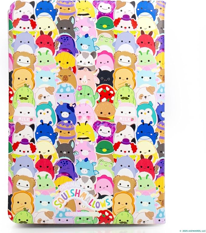 Squishmallows Original Archie the Axolotl Squishy Journal, 80 Lined Pages, Cute Diary, Kids Journal, Birthday Gift, Girls Journal, Cute Stationery