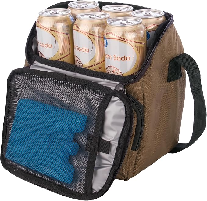 Wolverine Lunch Cooler | Insulated | 12 Can Capacity | Worksite | Heavy Duty | Travel | Leakproof | Durable