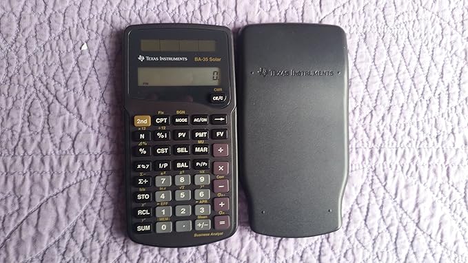 Texas Instruments BA35 Solar Calculator