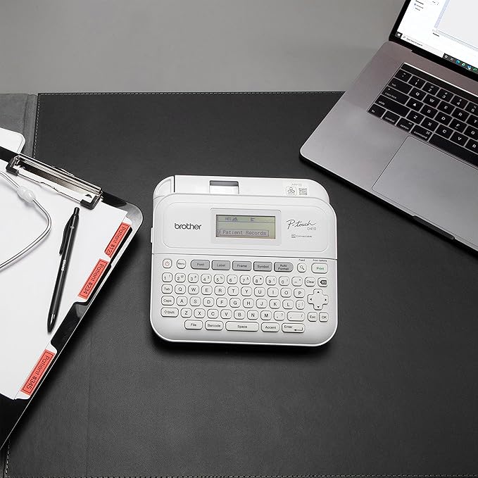 Brother P-Touch PT-D410VP Home/Office Advanced Label Maker | Connect via USB to Create and Print on TZe Label Tapes up to ~3/4 inch (Pack of 3)