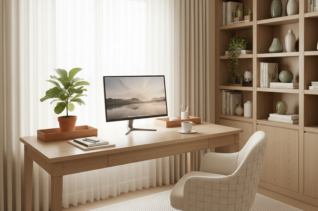 Build a Home Office You'll Actually Enjoy Working In