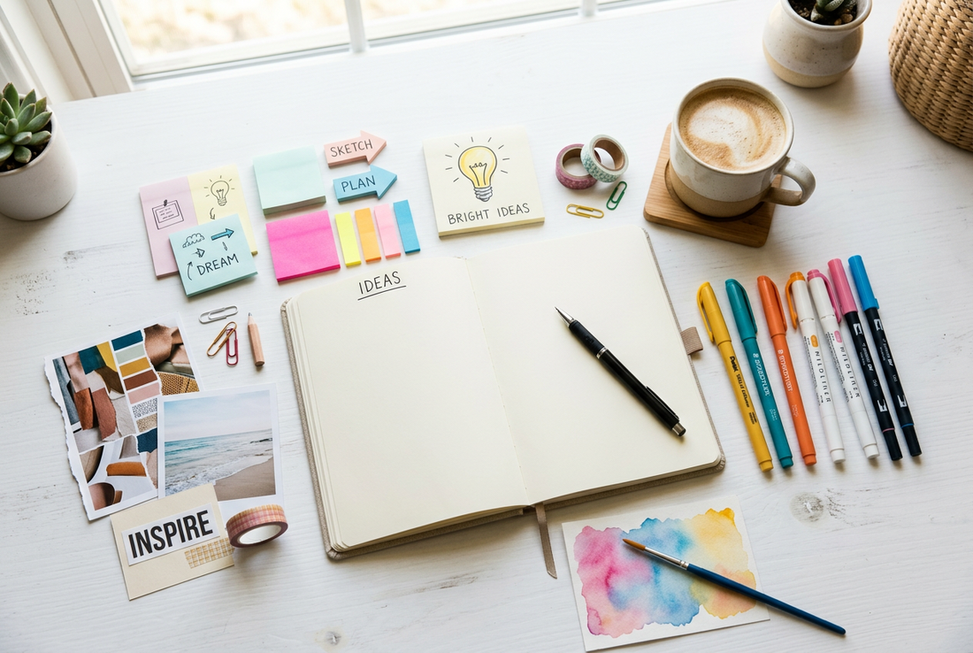 From Blank Page to Big Idea: How to Create a Personal Creativity Toolkit