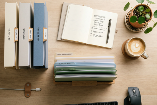 From Paper Piles to Peace of Mind: A Simple Document Organization System for Small Businesses