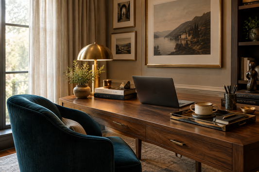 Deskterior/Lifestyle Theme: Make Your Home Office Feel Like a Boutique Hotel