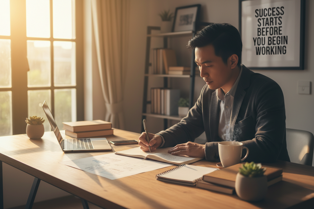 Success Starts Before You Begin Working