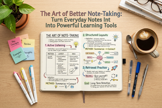 The Art of Better Note-Taking: Turn Everyday Notes Into Powerful Learning Tools