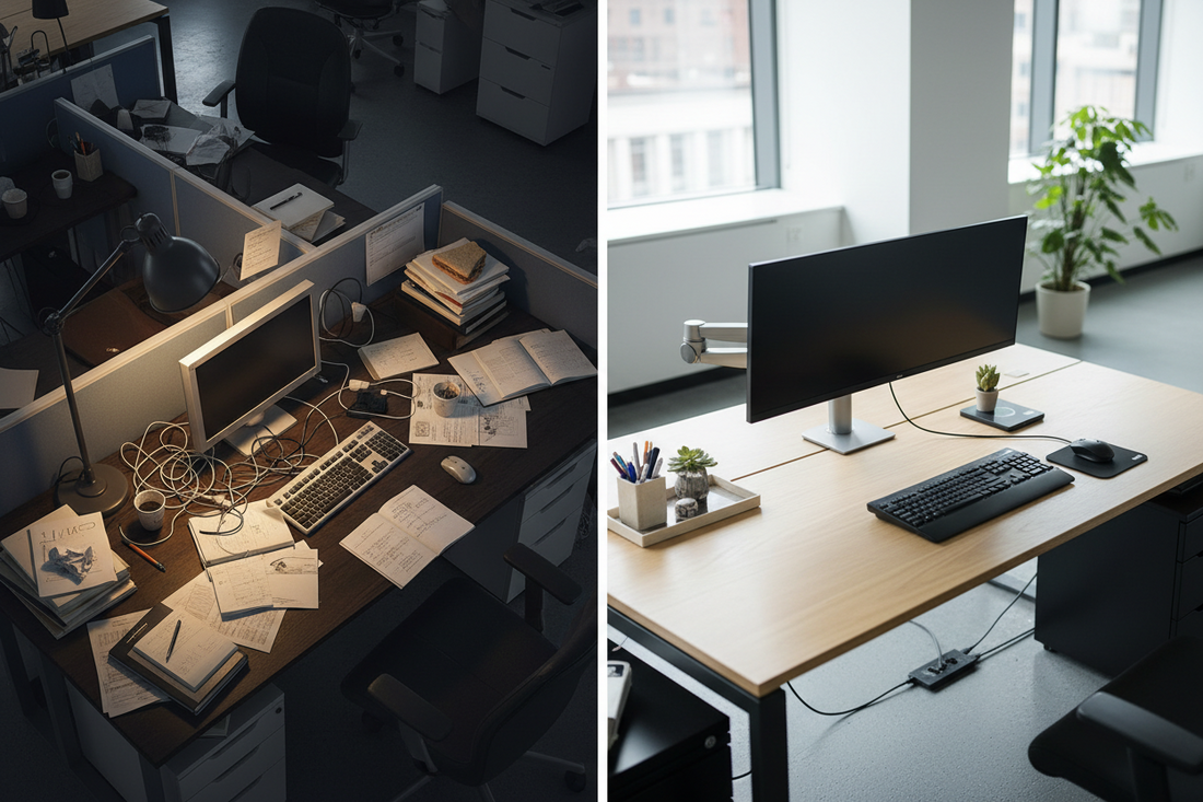 The Desk Mistakes That Are Killing Your Productivity (And How to Fix Them)