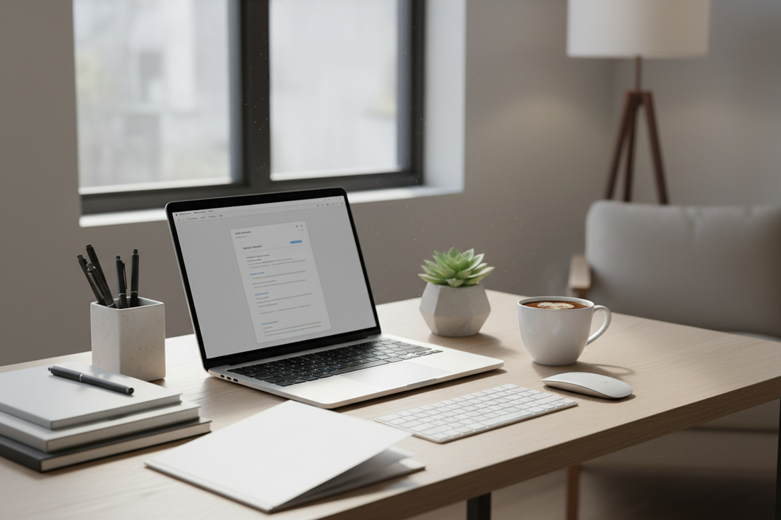 The Everyday Benefits of a Cleaner Desk