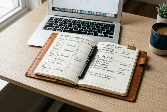 Productivity/Analog Theme: The Neurological Reasons Global Leaders Are Returning to Paper Planners in the Digital Burnout Era