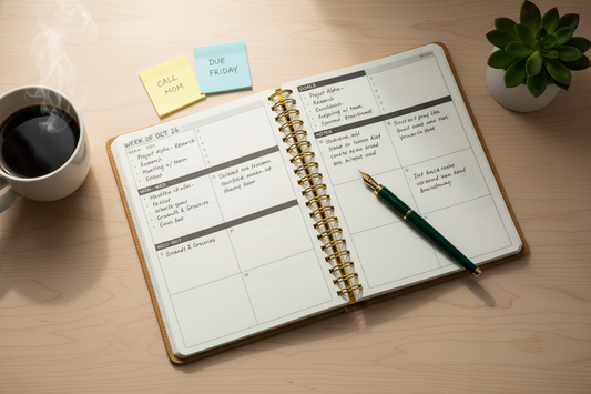 The Power of Pen and Paper: Why You Still Need a Physical Planner in a Digital World