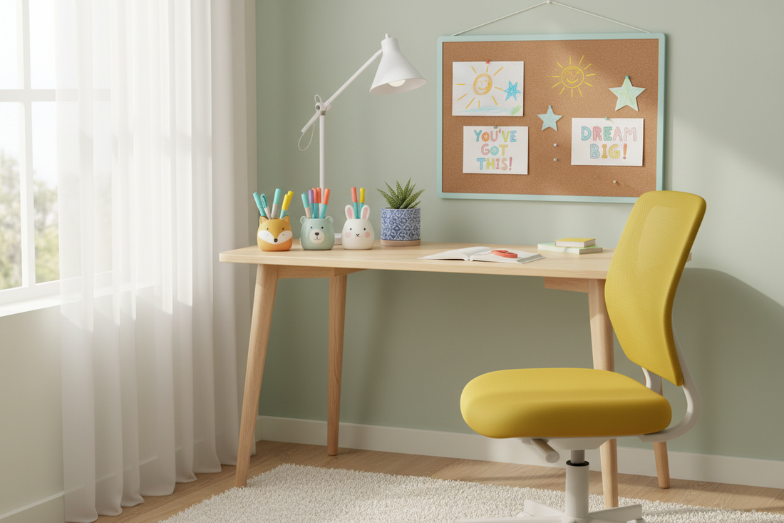 The Simple Desk Setup That Makes Kids Actually Want to Study