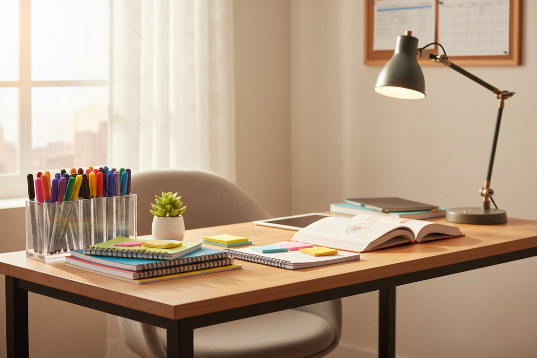 Why a Well-Prepared Desk Makes the School Day Easier