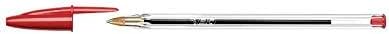 Bic Cristal Xtra-Smooth Ball Pen - 10 plus 2 Bonus Pack (12 count) - Red Medium Point Ballpoint Pen