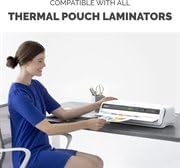Fellowes Thermal Laminating Sheets, Letter Size 9” x 11.5”, 3 Mil, Glossy, Clear Photo-Safe Pouches, 600 Total (3 Pack of 200), Compatible with All Thermal Laminators (5743401)