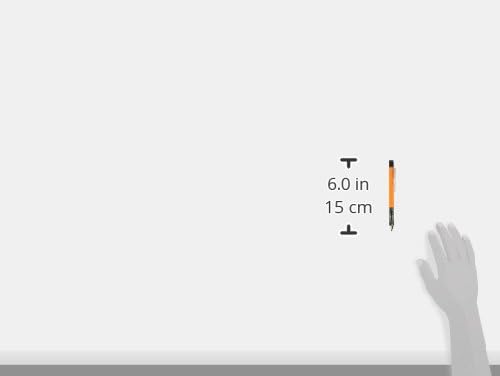 Tombow Mechanical Pencil, Monograph 0.5mm, Neon Orange (DPA-134D)