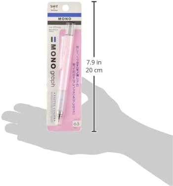 Tombow Mechanical Pencil, Monograph Pastel Color 0.5mm, Sakura Pink (DPA-136E)