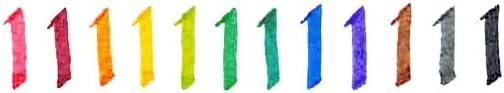 Speedball 2881 Elegant Writer 6 Fine Calligraphy Markers Set, Assorted Colors