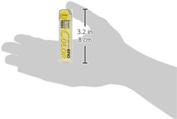Pilot Color Mechanical Pencil Lead Eno, 0.7mm, Yellow, 10 Leads (HRF7C-20-Y)