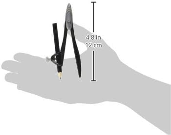Maped Study Metal Compass with Universal Holder in Reusable Storage Case (119410TA)