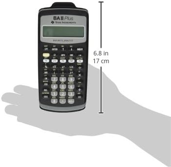 Texas Instruments BAIIPlus Financial Calculator CALCULATOR,BUS ANLY,10DIG UD1013 (Pack of 2)
