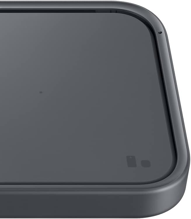 Samsung 15W Wireless Charger Single,Cordless Super Fast Charging Pad for Galaxy Phones and Devices,Compact Design,LED Indicator,USB C Cable Included,2022,US Version,Grey,(Pack of 10)