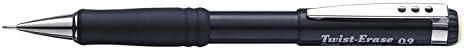 Pentel Twist-Erase III Mechanical Pencil, (0.9mm), Black Barrel