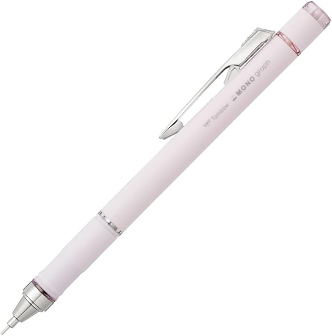 Tombow Mechanical Pencil, 0.5mm, MONO Monograph Grip (Soft Fit Grip for Anti-Fatigue), Purple DPA-151D