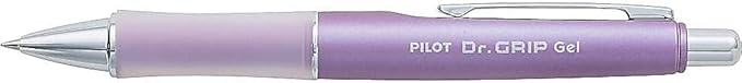 PILOT Dr. Grip Limited Refillable & Retractable Gel Pen, Fine Point, Black Ink, Single Pen - Ideal for School, Journaling & Office Writing