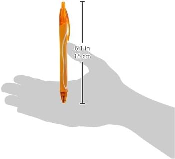 BIC Gelocity Quick Dry Retractable Gel Pens with Medium Point and Comfortable Grip, 12-Count in Assorted Ink