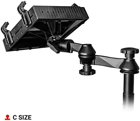 RAM MOUNTS No-Drill Laptop Mount for '19-26 Chevrolet Silverado, Tahoe, GMC Sierra + More RAM-VB-203-SW1 Compatible with 10" to 16" Wide Laptops