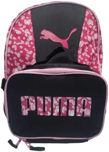 PUMA KIDS' EVERCAT BACKPACK & LUNCH KIT COMBO Pink Cheetah