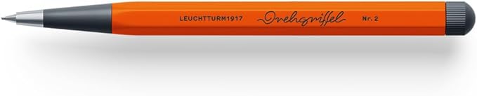 LEUCHTTURM1917 374014 Drehgriffel Nr. 2, Pumpkin - Pencil