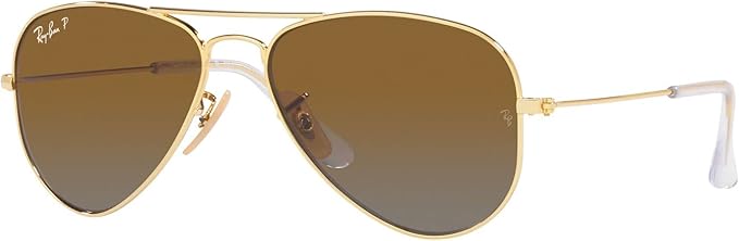 Ray-Ban Junior Kids' Rj9506s Metal Aviator Sunglasses