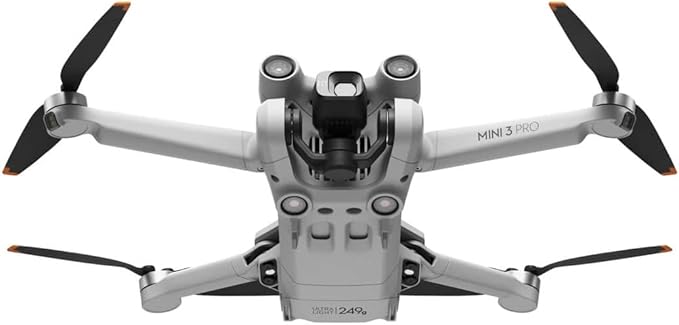 DJI Mini 3 Pro Camera Drone Quadcopter + RC-N1 Controller (No Screen), 4K/60fps Video, 48MP Photo, 34min Flight Time, Tri-Directional Obstacle Sensing, Bundle with Deco Gear Backpack + Accessories