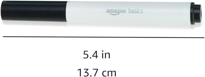 Amazon Basics Colored Washable Markers for Coloring and Drawing, Broad Line, Multicolored, 10-Pack