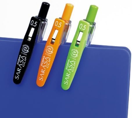 ZEBRA P-JJ15-BK10 Gel Ballpoint Pen, Sarasa Clip, 0.5, Black, 10 Pens