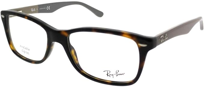 Ray-Ban unisex-adult Rx5228 Square Prescription Eyeglass Frames