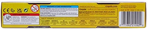 Crayola Spill Proof Paint Set - Washable Paint for Kids, Includes Paint Brush & Paper, No Drip, Less Mess Arts & Crafts, Toddler Gift, Ages 3+
