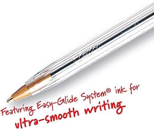 Bic Cristal Xtra-Smooth Ball Pen - 10 plus 2 Bonus Pack (12 count) - Red Medium Point Ballpoint Pen