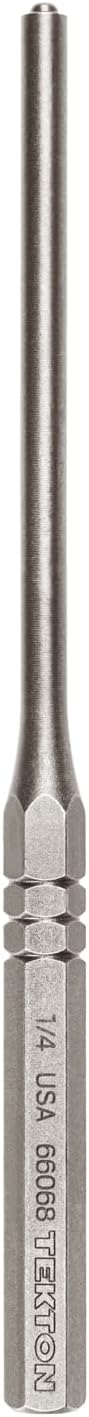 TEKTON 1/4 Inch Roll Pin Punch | 66068 | Made in USA