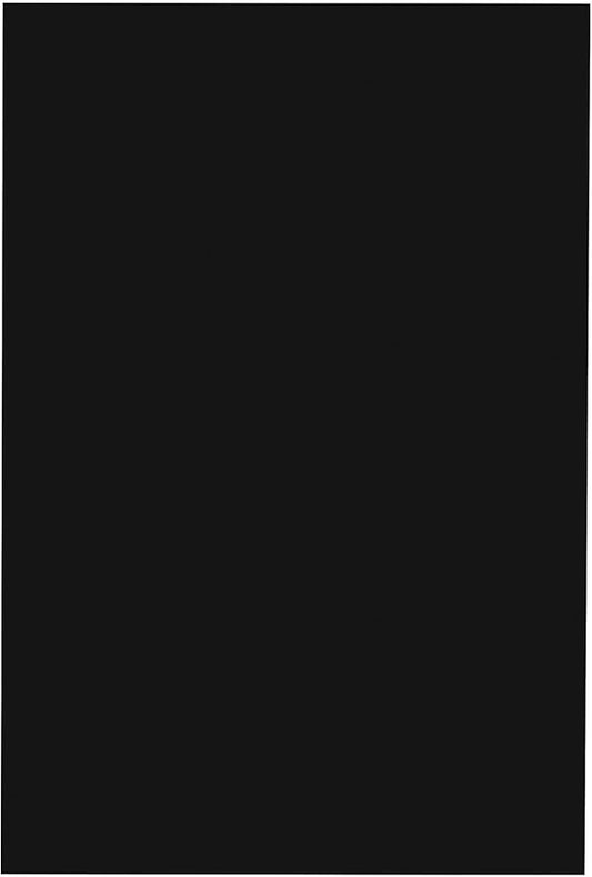School Smart Folding Bristol Tagboard, 18 x 24 Inches, Black, Pack of 100