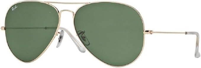 Ray-Ban RB3025 Metal Aviator Sunglasses For Men For Women +BUNDLE with ACCESSORY EYEWEAR KIT