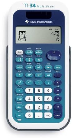 Texas Instruments New Office Free Cover Solar Scientific TI-34 MultiView Calculator
