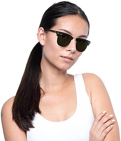 Ray-Ban RB3016 Clubmaster Square Sunglasses