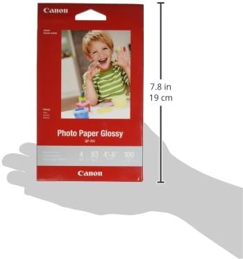 Canon Glossy Photo Paper, 4"x6", 100 Sheets | Pack of 2 | Model 1433C001