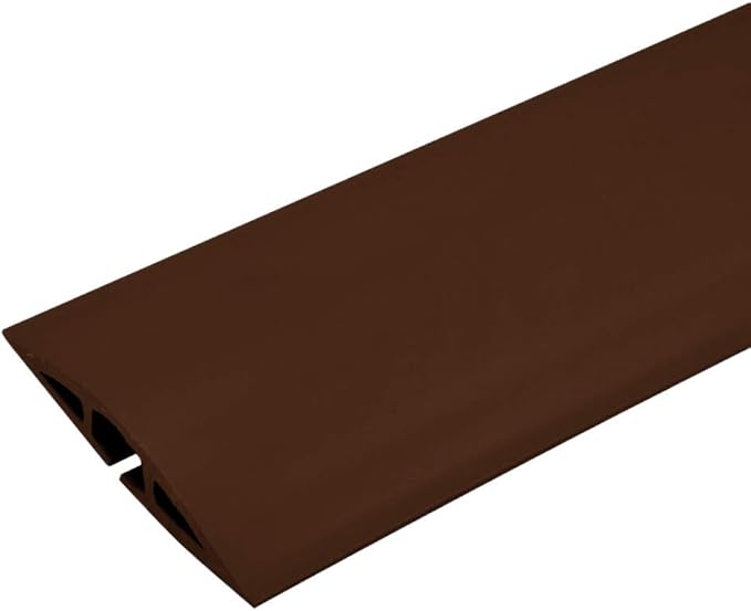 Legrand Wiremold CDB-15 Corduct 15 Foot Cord Cover for Floors, Holds 1 Cord or Cable, Brown (1 Pack)