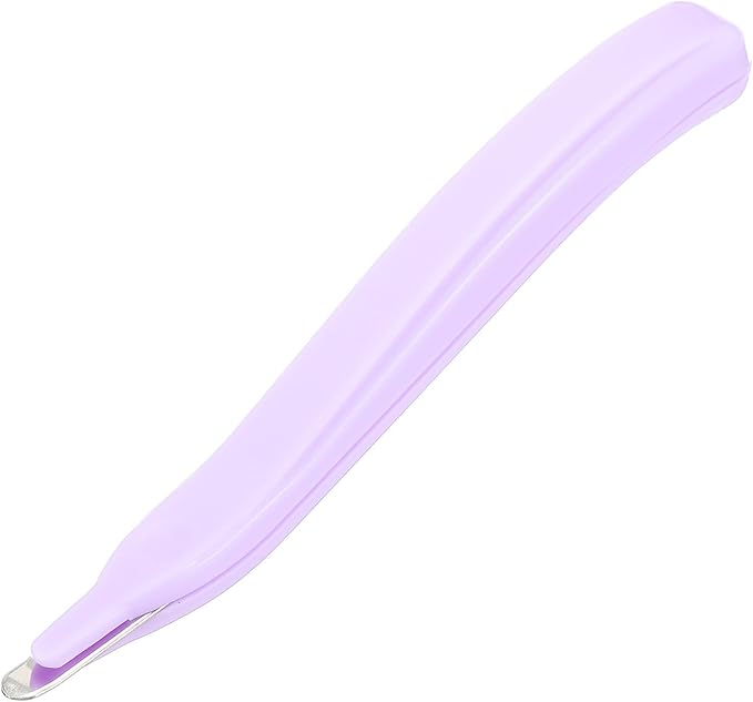 Staple Remover Professional Magnetic Staple Remover Puller Staples Remover Staple Removal Tool for School Office Home (Purple)