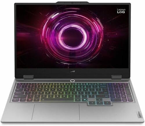 Lenovo LOQ 15.6" FHD IPS AI-Powered Gaming Notebook AMD Ryzen 5 220 16GB 4AM 512GB SSD NVIDIA GeForce RTX 5050 Luna Grey