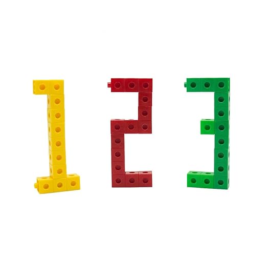 hand2mind Snap Cubes, Math Linking Cubes, Plastic Cubes, Snap Blocks, Color Sorting, Connecting Cubes, Math Manipulatives, Counting Cubes for Kids Math, Math Cubes, Math Counters (Set of 100)
