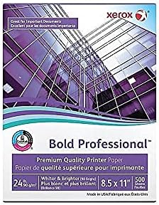 Premium Laser Paper, 98 Brightness, 24lb, 8-1/2 x 11, White, 500 Sheets/Ream